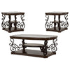 Laney - Glass Top Coffee And End Table Set