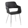 Margarite - Dining / Accent Chair - Chrome Metal (Set of 2)