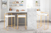 Fuji - Glam Barstool - Gold (Set of 2)