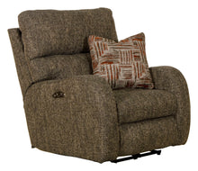 Liam - Power Headrest Power Lay Flat Recliner - Coal