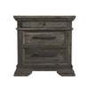 Park Ridge - 3-Drawer Nightstand - Charcoal
