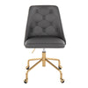 Marche - Task Chair - Gold Base