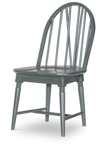  Vintage Market - Windsor Side Chair V Shape (Set of 2) - Mallard Green
