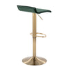Ale - Adjustable Barstool (Set of 2) - Gold Base