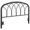 Anderson - Metal Queen / Full Open Frame Headboard - Black