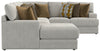 Tori - Sectional With Comfort Coil Seating And Accent Pillows Included