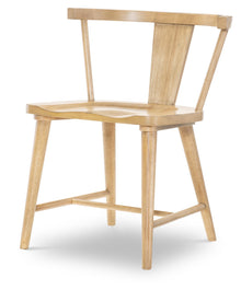  XXX's And OOO's - Splat Back Side Chair (Set of 2) - Amber