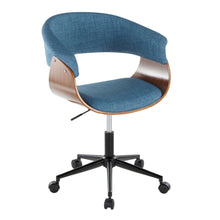  Vintage Mod - Office Chair - Walnut Base