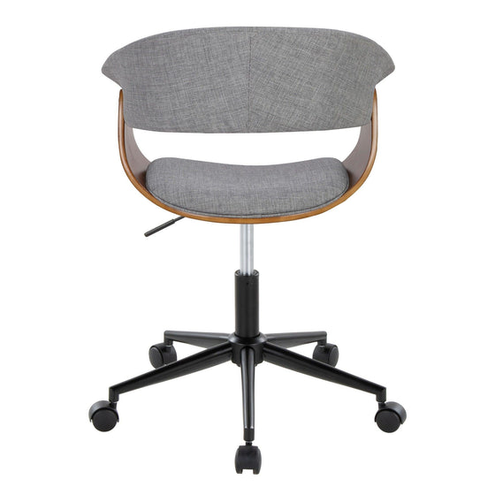 Vintage Mod - Office Chair - Walnut Base
