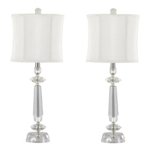  Karat - 25" Crystal Table Lamp (Set of 2)
