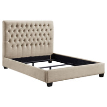  Chloe - Upholstered Panel Bed
