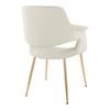 Vintage Flair - Chair (Set of 2) - Gold Legs