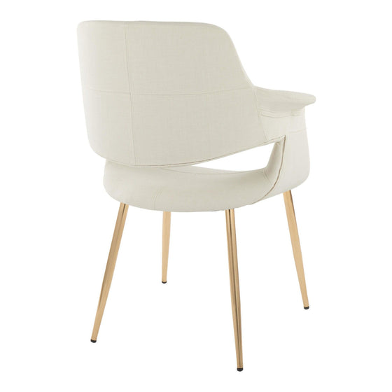 Vintage Flair - Chair (Set of 2) - Gold Legs
