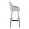 Hannah - 30" Fixed-Height Barstool With Swivel (Set of 2)