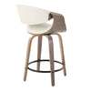 Symphony - 24" Fixed-Height Counter Stool (Set of 2) - Gray Base