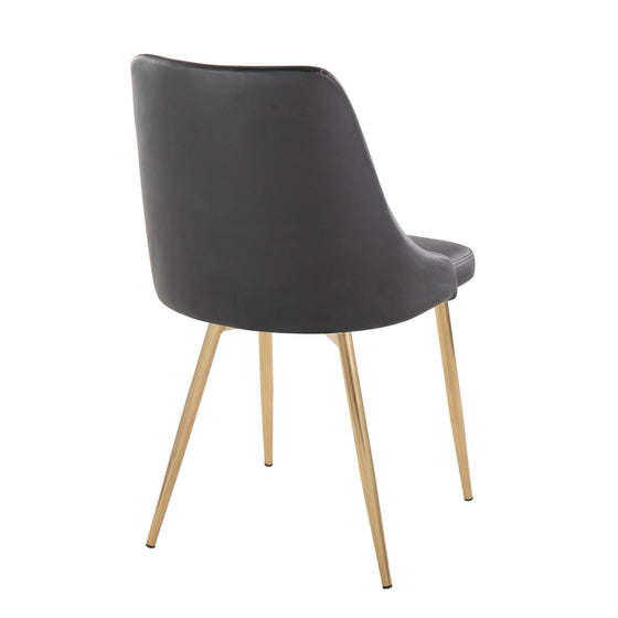 Marche - Chair (Set of 2) - Gold Legs