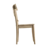 Callista - X-Back Wooden Side Chair (Set of 2) - Beach