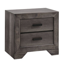 Nathan - Nightstand - Gray Oak Finish