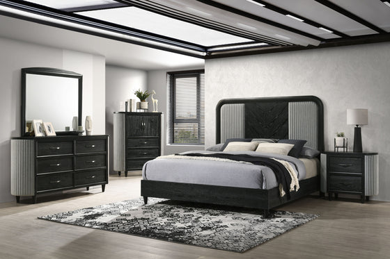 Skyline - 6 Drawer Dresser - Onyx