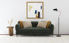 Jade - Chenille Upholstered Modern Track Arm Sofa