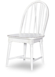  Vintage Market - Windsor Side Chair V Shape (Set of 2) - Picket Fence
