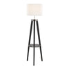 Compass - 59" Floor Lamp With Shelf