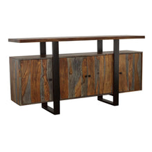  Ditman - 4 Door Solid Wood Sideboard Buffet - Gray Sheesham