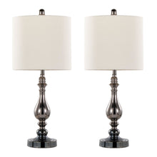  Montgomery - 29" Metal Table Lamp With USB (Set of 2)