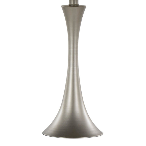 Lenuxe - 24" Metal Table Lamp (Set of 2) - White