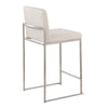 Fuji - High Back Upholstered Counter Stool Set