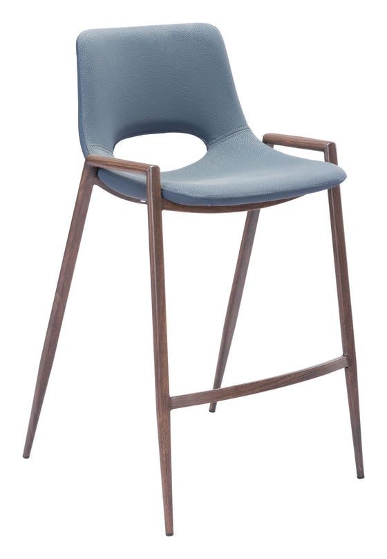 Desi - Counter Stool (Set of 2) Walnut Legs