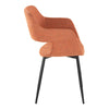 Margarite - Dining / Accent Chair - Black Metal (Set of 2)