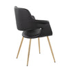 Vintage Flair - Chair (Set of 2) - Gold Legs