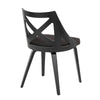 Charlotte - Chair (Set of 2) - Black Wood