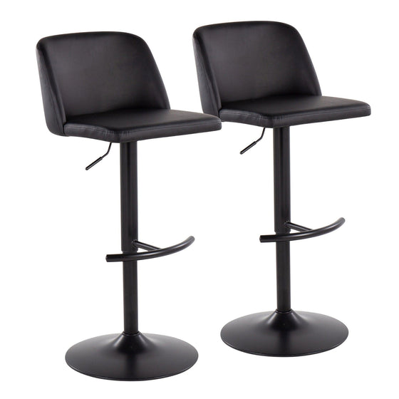 Toriano - Adjustable Bar Stool Set