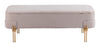 Lebreton - Storage Bench - Oatmeal Beige