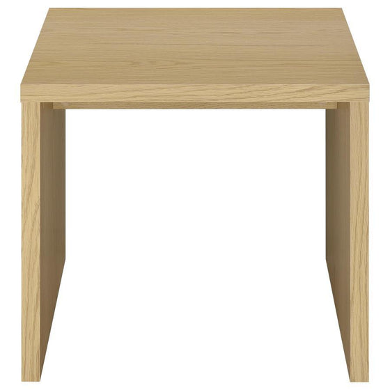 Canoga - Lift Top Cocktail Coffee Table Set - Light Oak