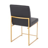 Fuji - High Back Dining Chair Set - Faux Leather