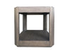 Lancia - Rectangular End Table - Charred Oak