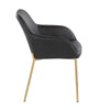 Daniella - Dining Chair - Gold Metal (Set of 2)