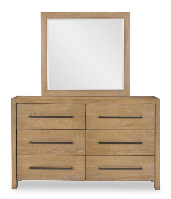 Horizons - 6 Drawers Dresser - Weathered Oak