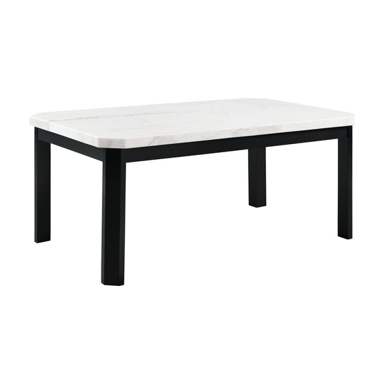 Francesca - 5 Piece Rectangular Dining Set (Table & Four Chairs) - Gray