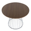 Canary - Cosmo Dining Table - Silver Base