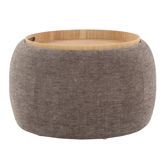 Tray - Pouf Ottoman