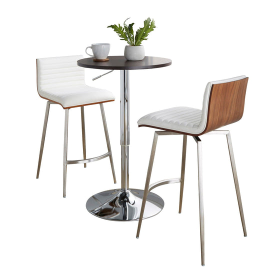 Mason - Swivel Counter Height Dining Set With Adjustable Table
