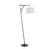 Daniella - Salon 70" Floor Lamp - Black Metal