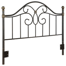  Bailey - Metal Queen / Full Open Frame Headboard - Black