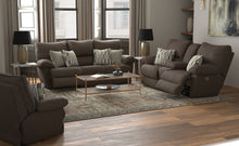  Lenny - Lay Flat Power Recliner - Chocolate