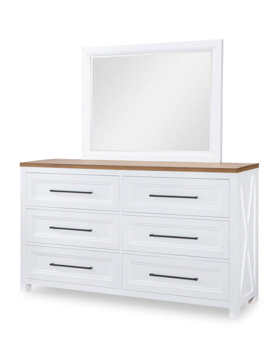 Franklin - Mirror - White