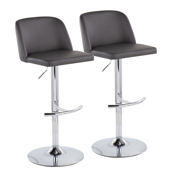 Toriano - Bar Stool With Footrest Set